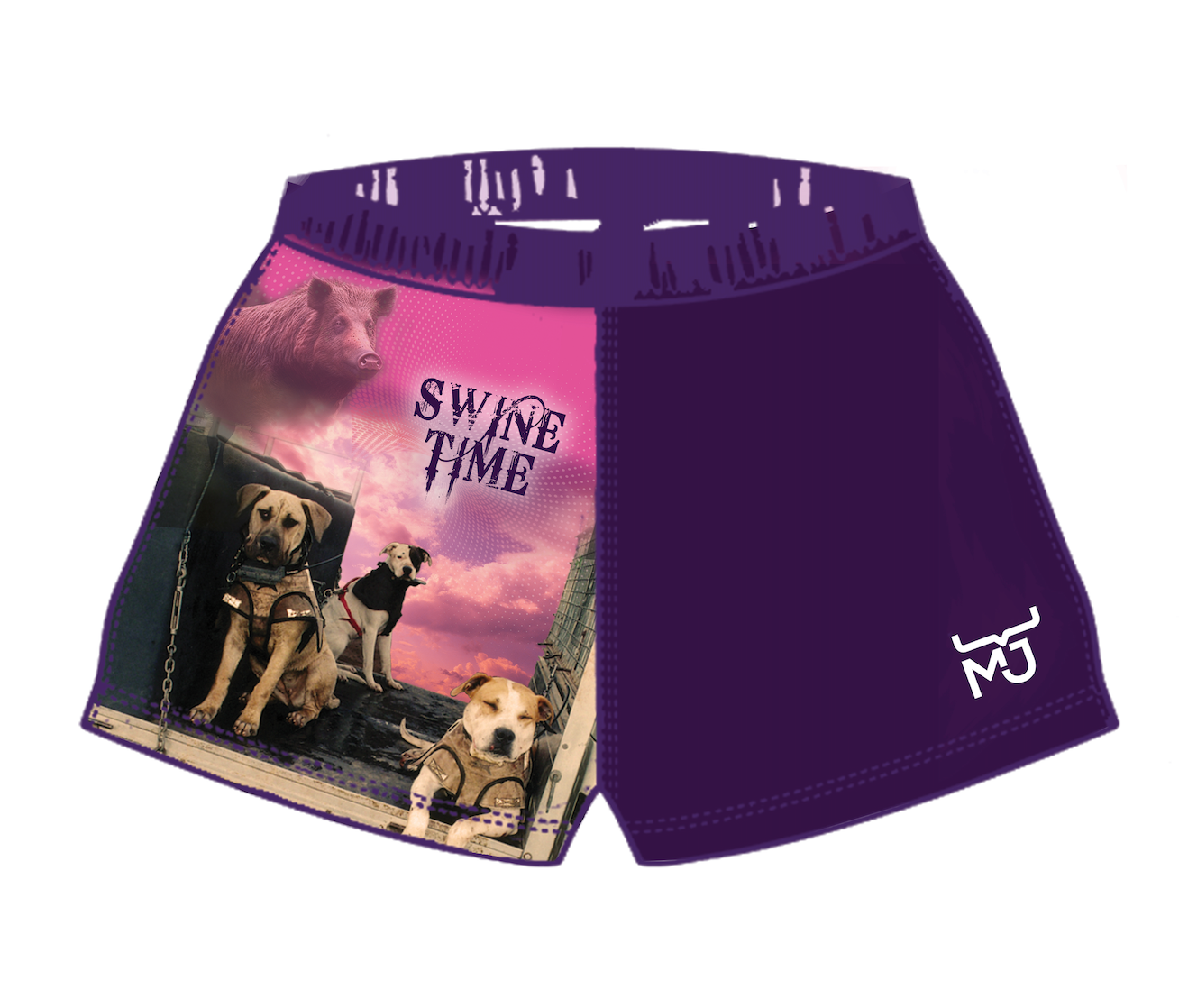 MJ Swine Time Pocket Shorts - Youth